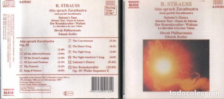 CDs de m&uacute;sica: ALSO SPRACH ZARATHUSTRA. CD-CLASICA-1930 - Foto 1