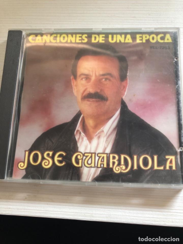 CDs de m&uacute;sica: canciones de una &eacute;poca Jos&eacute; guardiola cd - Foto 1