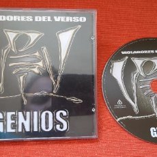 CDs de Musique: CD ALBUM MUSICA HIP HOP VIOLADORES DEL VERSO GENIOS BOA 1999 DE NORTE SUR MAXIMO EXPONENTE DOBLE V. Lote 350154434