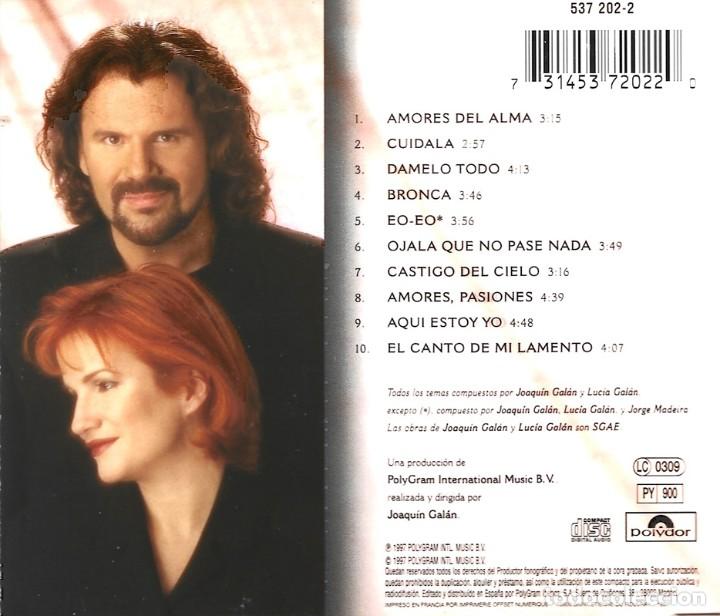 CDs de m&uacute;sica: PIMPINELA &uml;PASIONES&uml; - Foto 2