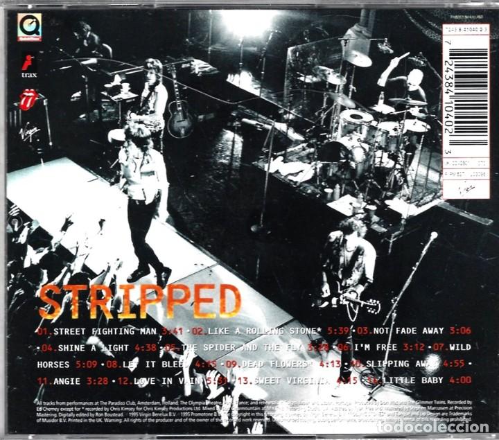 CDs de m&uacute;sica: THE ROLLING STONES &uml;STRIPPED&uml; - Foto 2