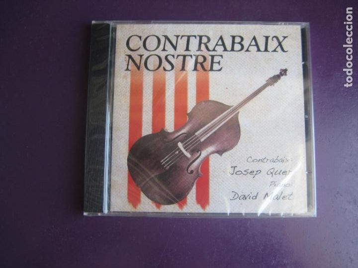 CDs de M&uacute;sica: CONTRABAIX NOSTRE - JOSEP QUER + DAVID MALET - CD PICAP 2009 - CLASICA - CERVERA BRET - GRANADOS
