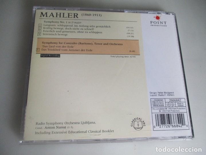 CDs de m&uacute;sica: MAHLER Symphony n&ordm; 1 DI3401 - Foto 2