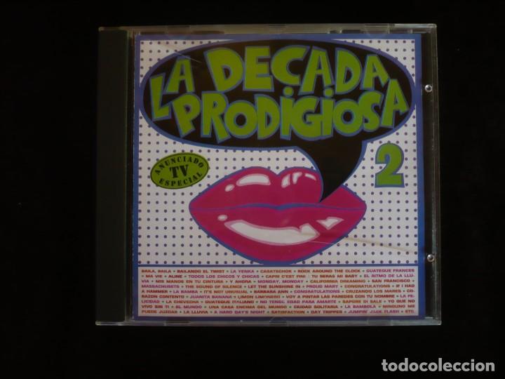 CDs de m&uacute;sica: la decada prodigiosa 2 - cd como nuevo - Foto 1