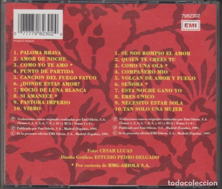 CDs de m&uacute;sica: Roc&iacute;o Jurado doble cd Grandes &eacute;xitos 1991 - Foto 2