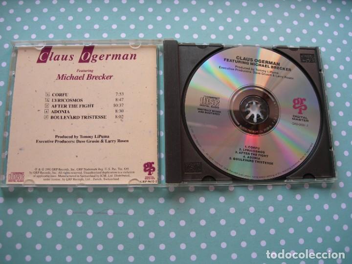 CDs de m&uacute;sica: CLAUS OGERMAN / FEATURING MICHAEL BRECKER / CD / 5 TEMAS / JAZZ - Foto 2