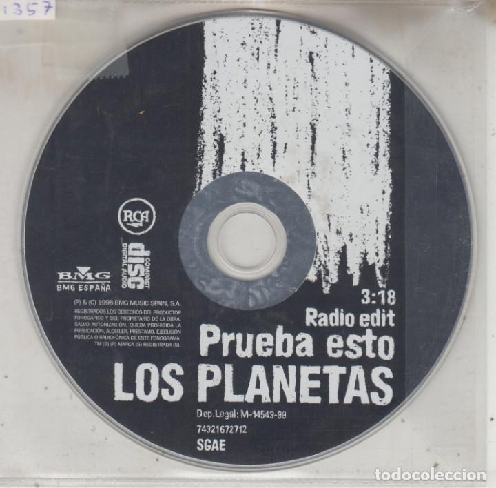 CDs de m&uacute;sica: Los Planetas cd single Prueba esto 1999 - Foto 1