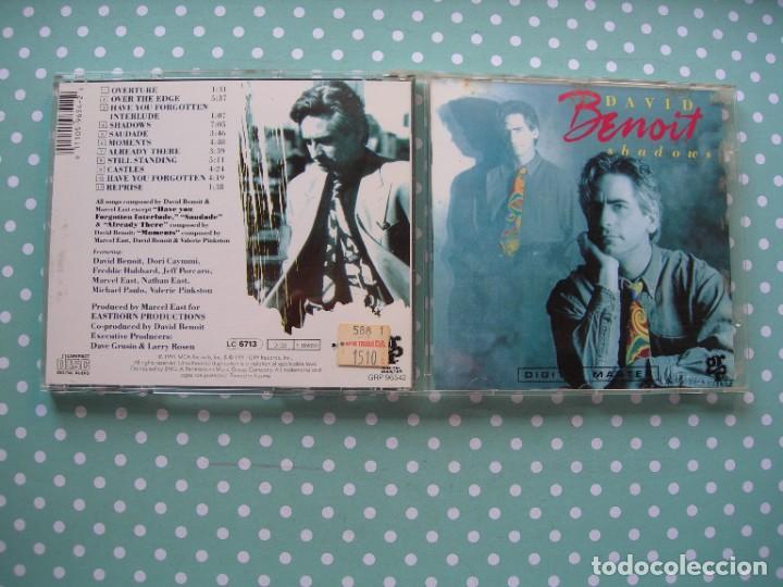 CDs de m&uacute;sica: DAVID BENOIT / SHADOWS / CD / 11 TEMAS / JAZZ - Foto 1