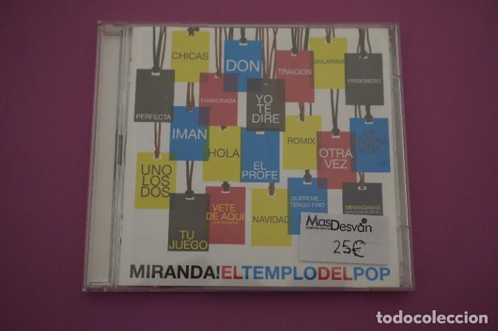 CDs de m&uacute;sica: CD + DVD - MIRANDA! EL TEMPLO DEL POP - Foto 1