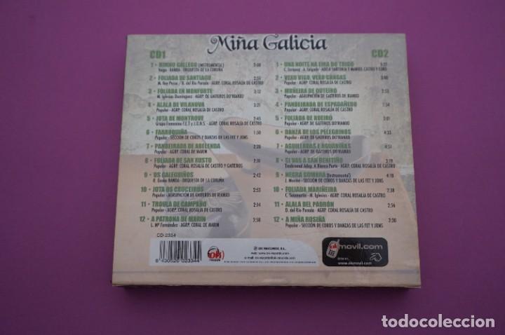 CDs de m&uacute;sica: CD DOBLE - MI&Ntilde;A GALICIA - Foto 4