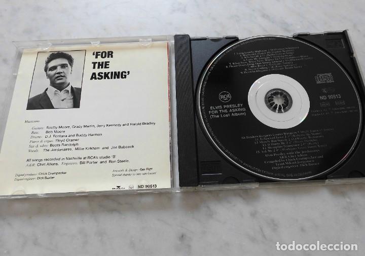CDs de m&uacute;sica: CD- ELVIS PRESLEY - FOR THE ASKING - Foto 2