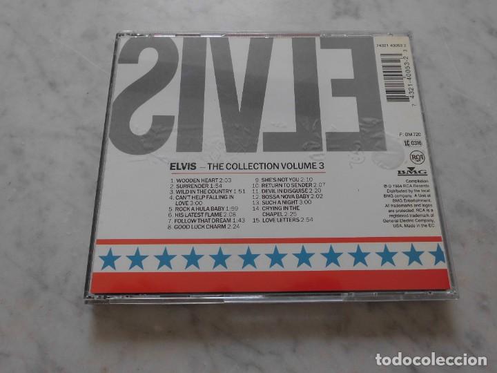 CDs de m&uacute;sica: CD ELVIS - THE COLLECTION VOLUMEN THREE - Foto 2