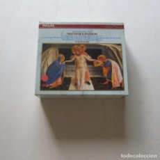 CDs de Música: BACH - MATTHAUS-PASSION - PETER SCHREIER (PHILIPS). Lote 350381134