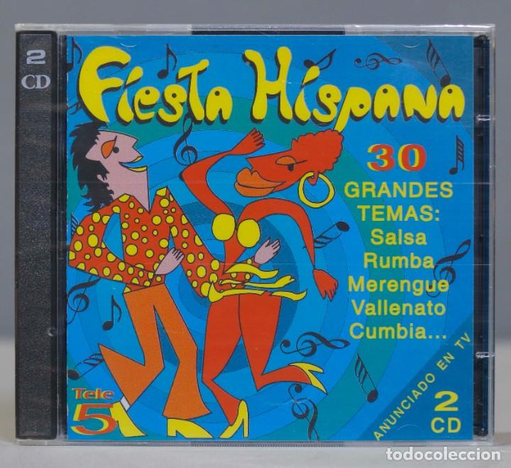CDs de m&uacute;sica: 2 CD. Fiesta Hispana. PRECINTADO - Foto 1