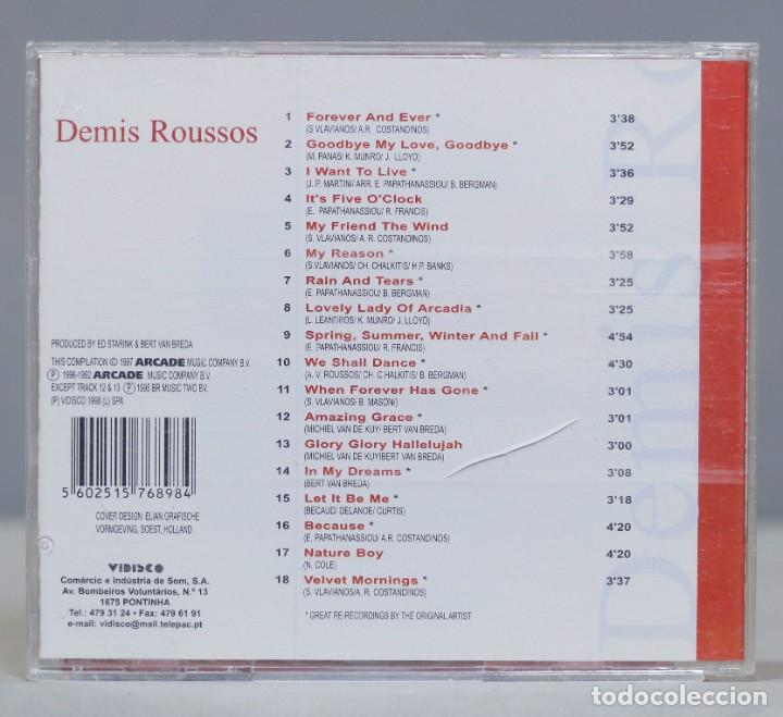 CDs de m&uacute;sica: CD. Demis Roussos. Remind - Foto 2