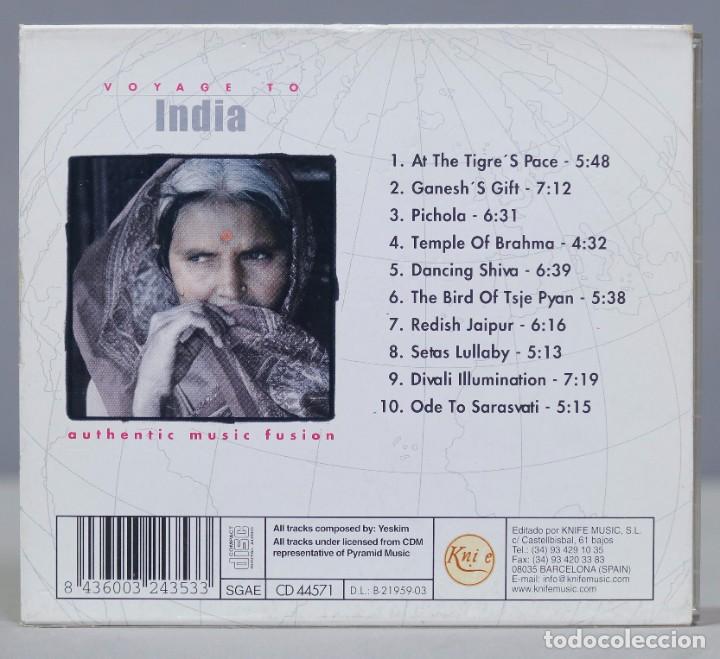 CDs de m&uacute;sica: CD. VOYAGE TO INDIA - Foto 2