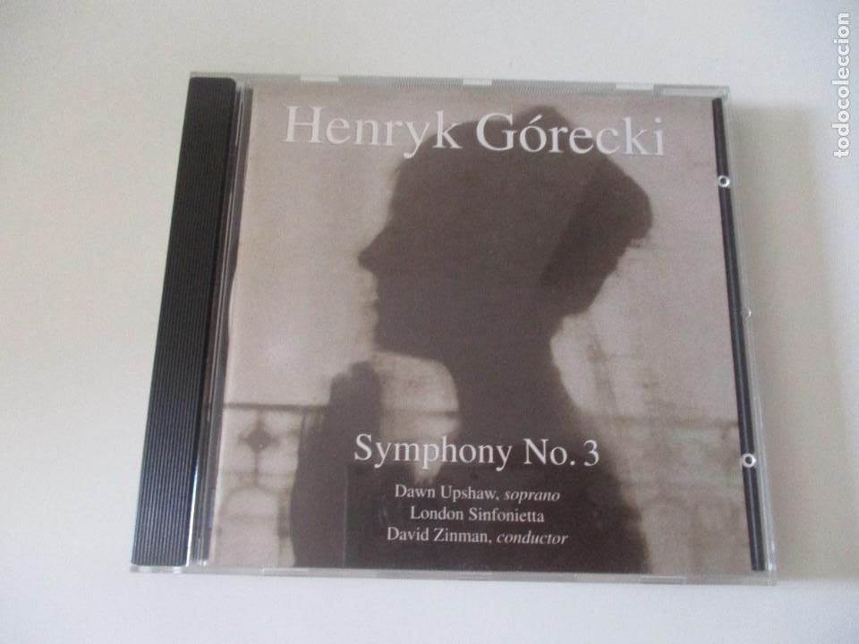 CDs de m&uacute;sica: HENRYK G&Oacute;RECKI Symphony N&ordm; 3 DI3438 - Foto 1