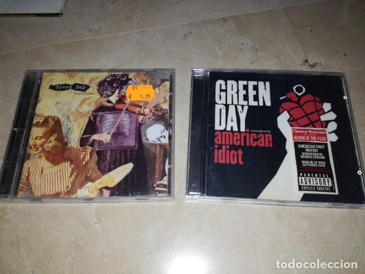 CDs de m&uacute;sica: LOTE DE 2 CDS DE GREEN DAY - Foto 1