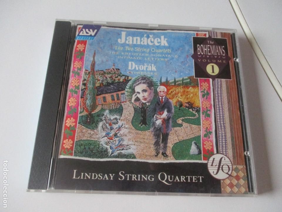 CDs de m&uacute;sica: JAN&Aacute;CEK /DVOR&Aacute;K The two string Quartets / Cypresses DI3477 - Foto 1