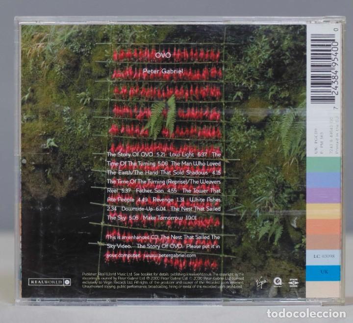 CDs de m&uacute;sica: CD. PETER GABRIEL. OVO - Foto 2