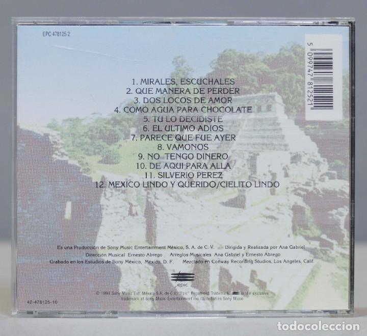 CDs de m&uacute;sica: CD. ANA GABRIEL. AYER Y HOY - Foto 2