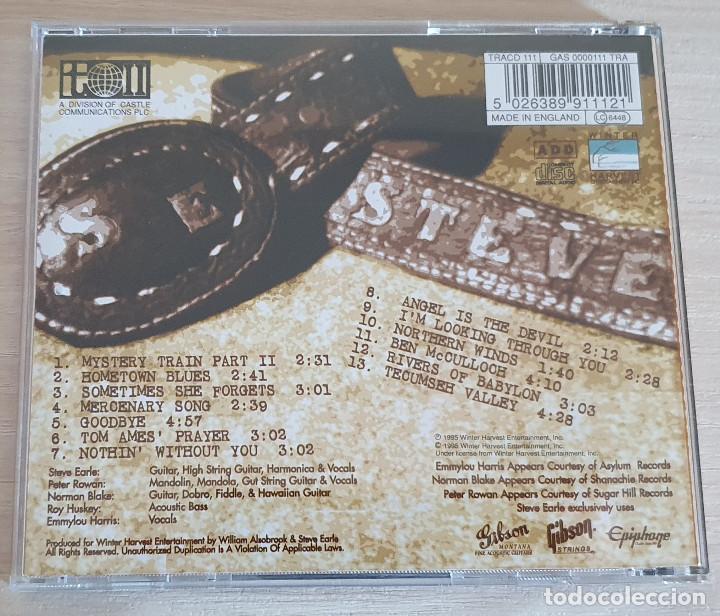 CDs de m&uacute;sica: Steve Earle - Train A Comin CD - Foto 2