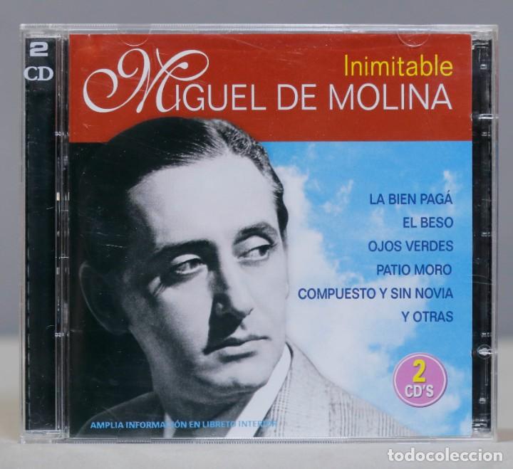 CDs de m&uacute;sica: 2 CD. INIMITABLE MIGUEL DE MOLINA - Foto 1