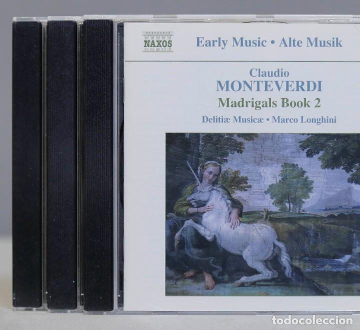 CD di Musica: 3 CD. MONTEVERDI. MADRIGALS BOOK. LONGHINI