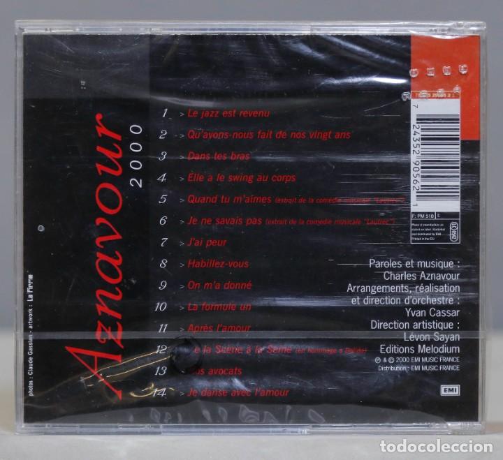 CDs de m&uacute;sica: CD. Aznavour. 2000. PRECINTADO - Foto 2