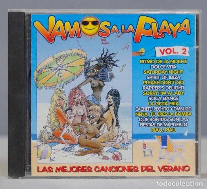 CDs de m&uacute;sica: CD. VAMOS A LA PLAYA. VOL. 2 - Foto 1