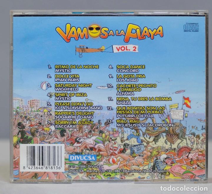 CDs de m&uacute;sica: CD. VAMOS A LA PLAYA. VOL. 2 - Foto 2