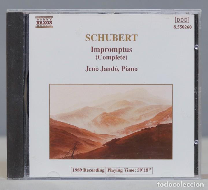 CDs de m&uacute;sica: CD. Schubert. Jen&ouml; Jand&oacute;. Impromptus (Complete) - Foto 1