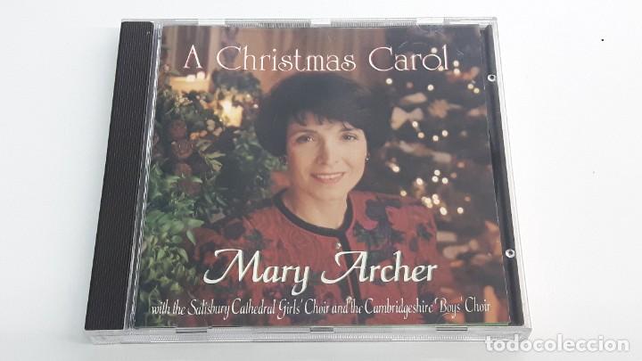 CDs de m&uacute;sica: CD A CHRISTMAS CAROL - MARY ARCHER - Foto 1