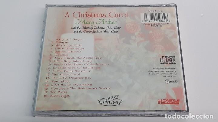 CDs de m&uacute;sica: CD A CHRISTMAS CAROL - MARY ARCHER - Foto 3