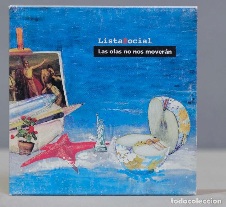 CDs de m&uacute;sica: CD. Listasocial. Las Olas No Nos Mover&aacute;n - Foto 1