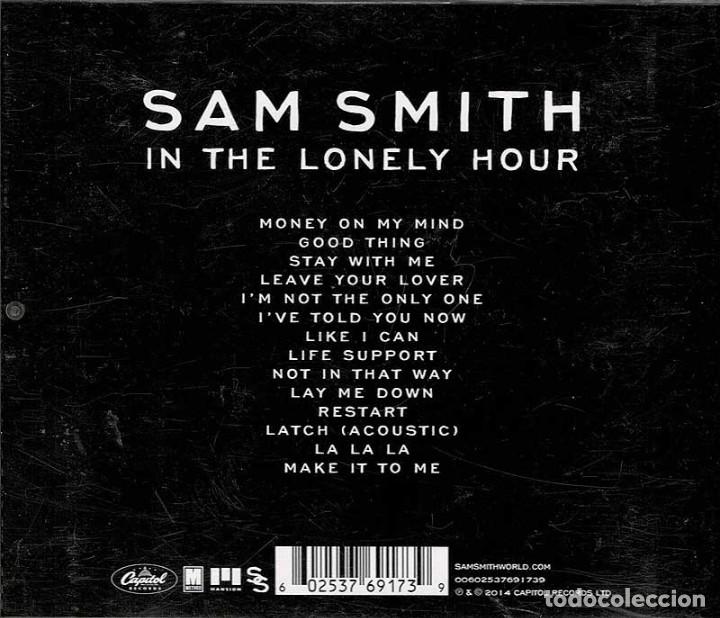 CDs de m&uacute;sica: Sam Smith - In The Lonely Hour. CD - Foto 2