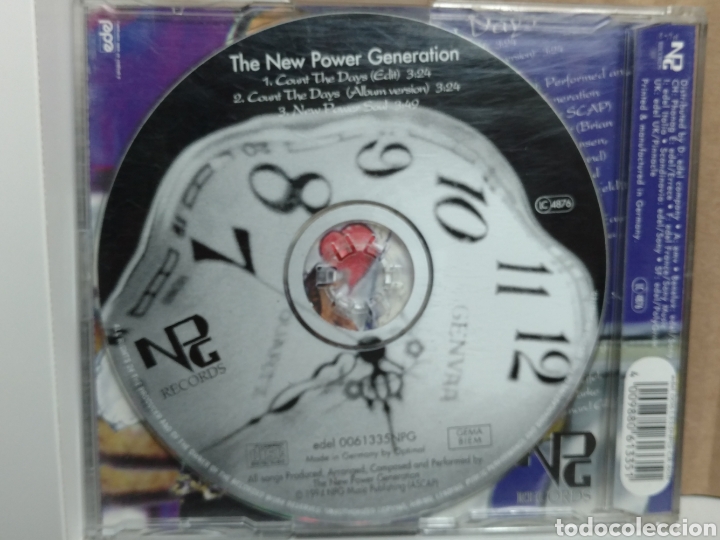 CDs de m&uacute;sica: The New Power Generation - Count The Days (CD, Single) - Foto 2