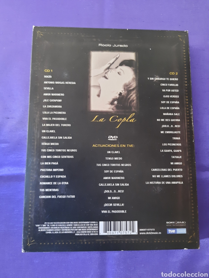 CDs de m&uacute;sica: Rocio Jurado La copla 2 CD 1 DVD - Foto 2