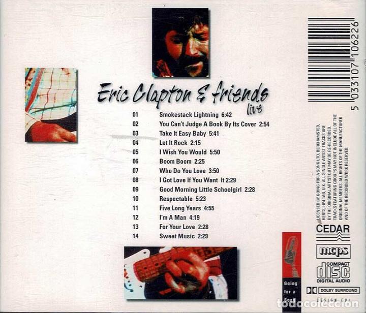 CDs de m&uacute;sica: Eric Clapton & Friends - Live. CD - Foto 2