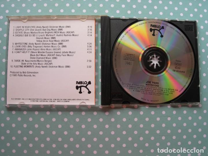 CDs de m&uacute;sica: JOE PASS / WHITESTONE / CD / 10 TEMAS / JAZZ - Foto 2