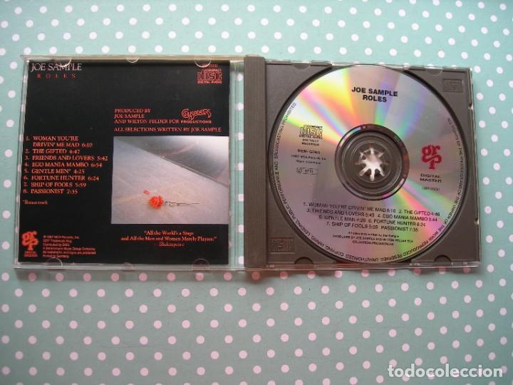 CDs de m&uacute;sica: JOE SAMPLE / ROLES / CD / 8 TEMAS / JAZZ - Foto 2