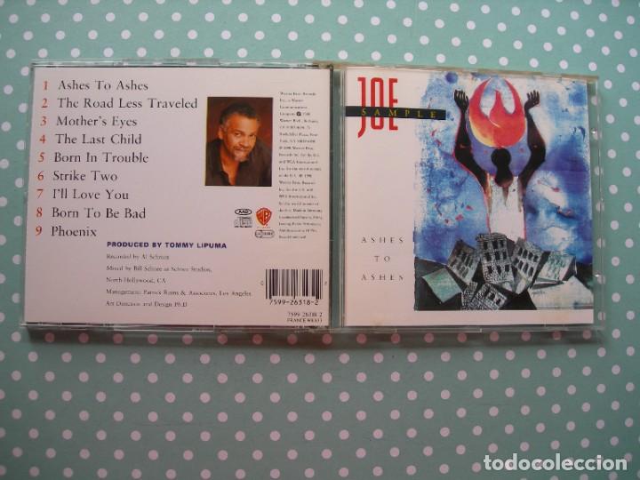 CDs de m&uacute;sica: JOE SAMPLE / ASHES TO ASHES / CD / 9 TEMAS / JAZZ - Foto 1
