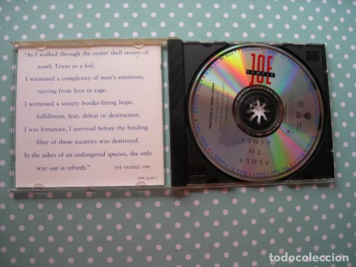 CDs de m&uacute;sica: JOE SAMPLE / ASHES TO ASHES / CD / 9 TEMAS / JAZZ - Foto 2