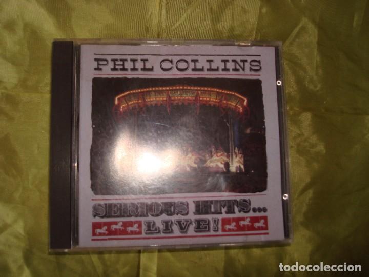 CDs de m&uacute;sica: PHIL COLLINS. SERIOUS HITS... &iexcl;LIVE&iexcl; CD. - Foto 1