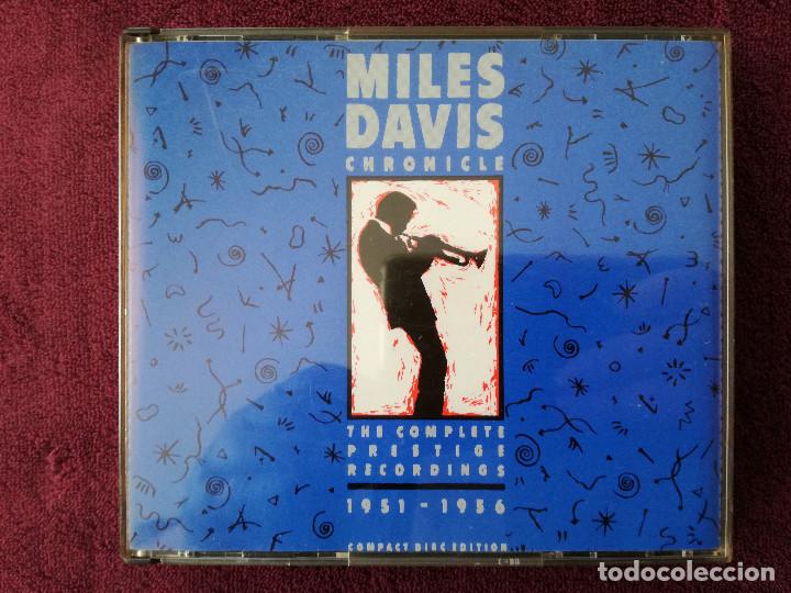CDs de m&uacute;sica: MILES DAVIS - CHRONICLE PRESTIGE 4 X CD - Foto 1