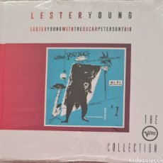 CDs de Música: CD + LIBRO - LESTER YOUNG - LESTER YOUNG WITH THE OSCAR PETERSON TRIO 2018 PRECINTADO. Lote 351367669