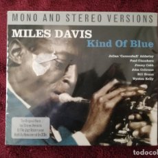 CDs de Música: MILES DAVIS - KIND OF BLUE - BOX 2 X CD PRECINTADO - MONO AND STEREO REMASTERED. Lote 351369204