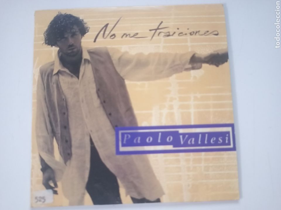 CDs de m&uacute;sica: Paolo Vallesi - No me traiciones - Foto 1