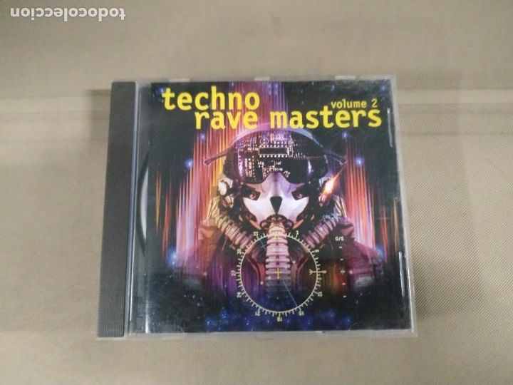 CDs de m&uacute;sica: Techno Rave Masters Volume 2. Recopilatorio. Raro - Foto 1