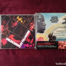 CDs de Música: MILES DAVIS - LOTE 2 CD DOBLES - AT FILLMORE - 2 X CD + BITCHES BREW 2 X CD PRECINTADO
